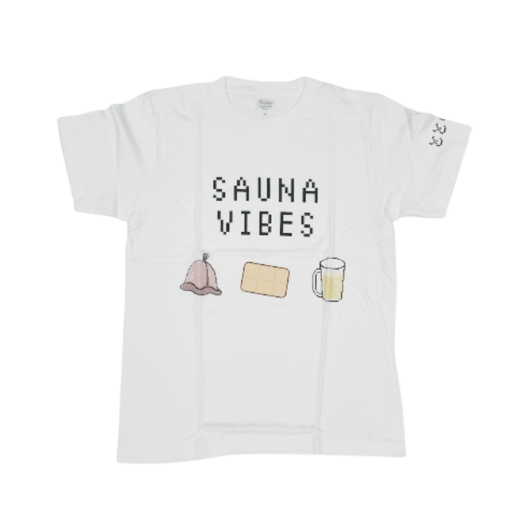 【期間限定1500円均一セール】サウナバイブス （サウナハット・サウナマット）白